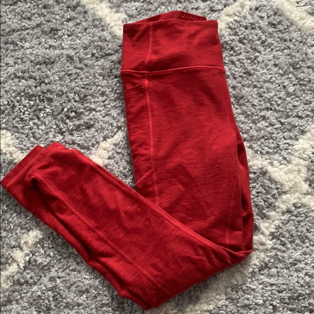 VS Red Leggings